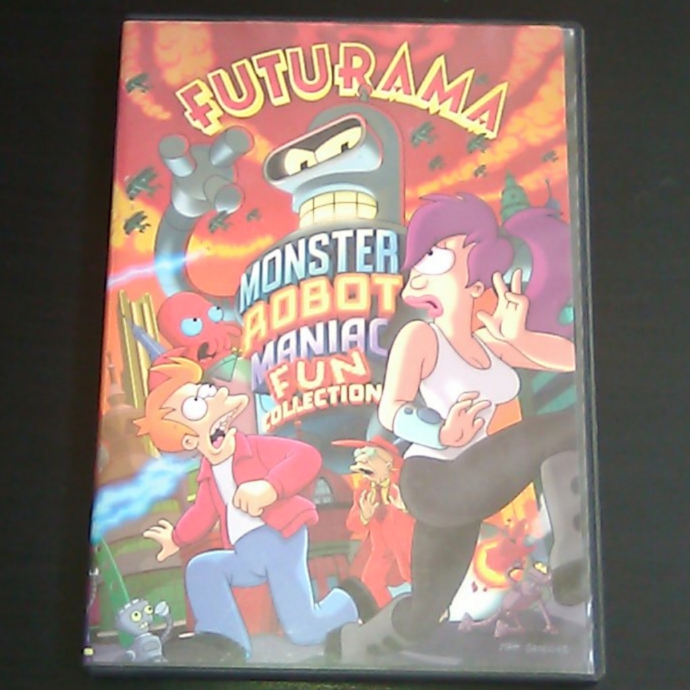 Futurama monster robot maniac fun dvd
